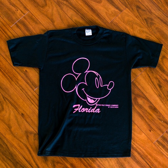 Disney Tops - Vintage Florida Mickey Mouse by Velva Sheen